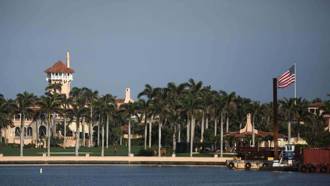 Former U.S. President Donald Trump's Mar-a-Lago resort is seen in Palm Beach, Florida, U.S., February 8, 2021. REUTERS/Marco Bello