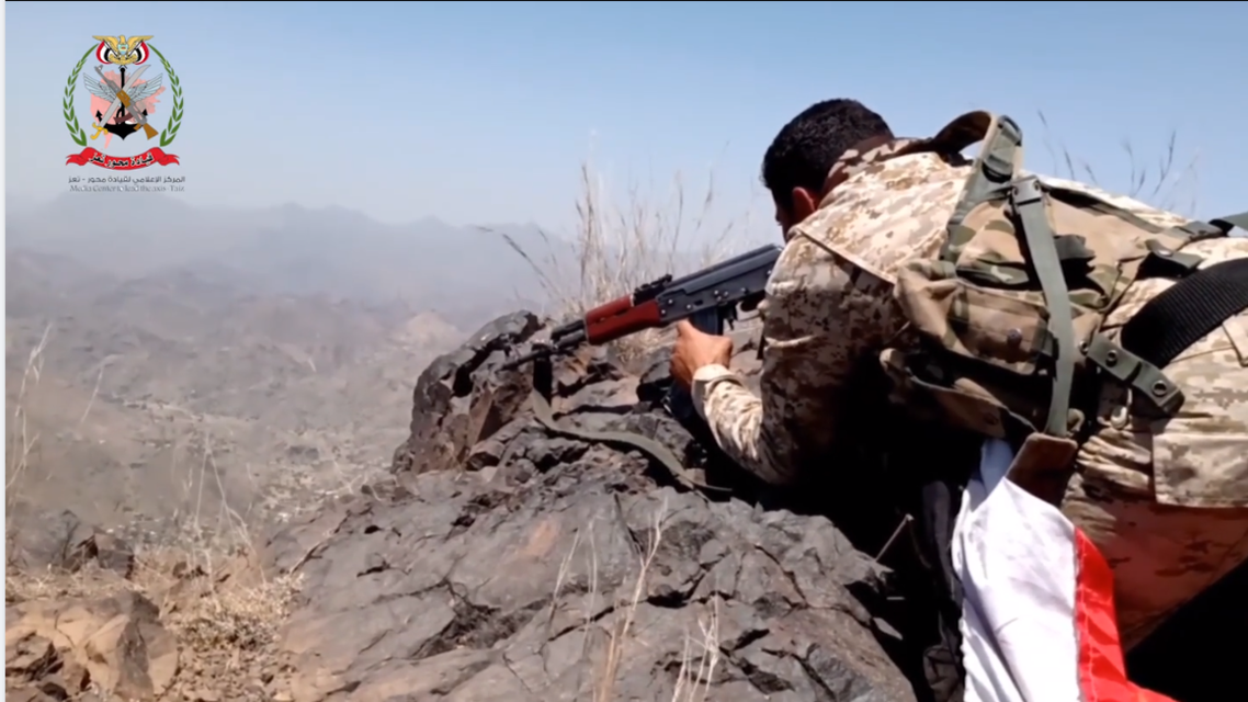 الجيش اليمني اليمن جبهات القتال تعز 17 مارس 2021