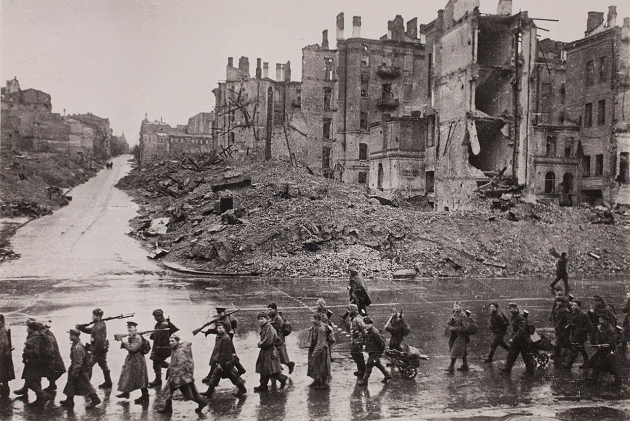 كييف عقب تحريرها خلال شهر تشرين الثاني نوفمبر 1943