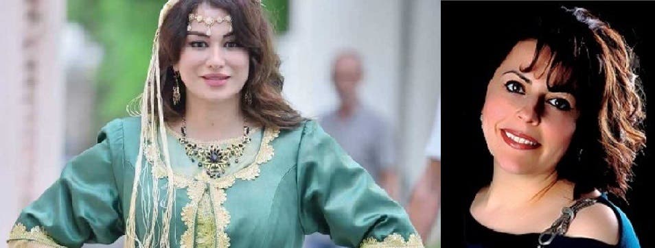 من اليمين، ميادة بسليس وريم غزالي