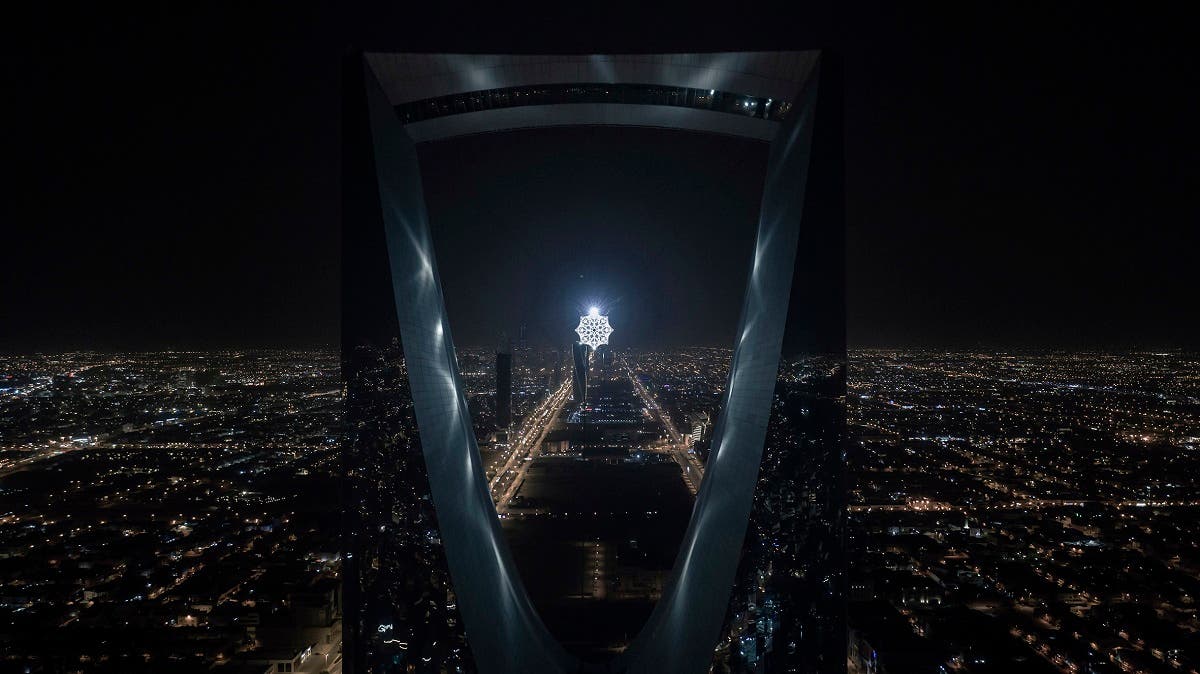 Star in Motion by Koert Vermeulen at Kingdom Tower. (Courtesy: Noor Riyadh)