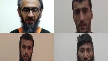 افراد دعش بازداشت شده در افغانستان