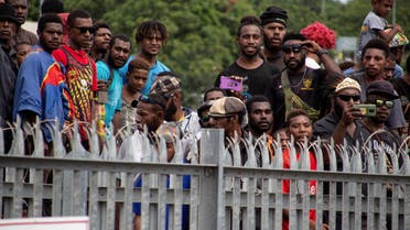 This picture taken on March 14, 2021 shows a crowd of peoplein Papua New Guinea (File photo: AFP)