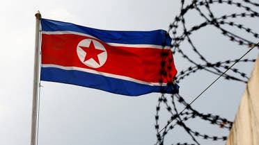 A North Korea flag flutters next to concertina wire at the North Korean embassy in Kuala Lumpur, Malaysia March 9, 2017. (File photo: Reuters)