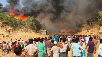 Fire at Bangladesh Rohingya refugee camp destroys thousands of homes