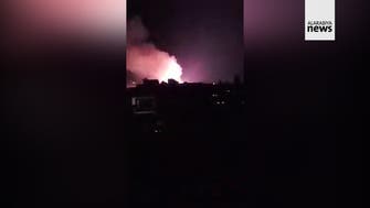 Arab Coalition strikes hit Houthi missiles' workshops in Yemen's Sanaa