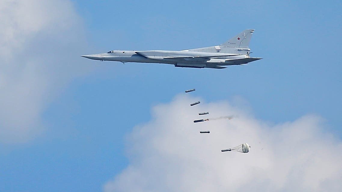 A Tupolev Tu-22M3 bomber performs during the International Army Games, in Dubrovichi outside Ryazan, Russia. (File photo: Reuters)