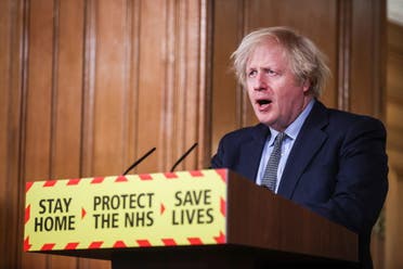 Britain's Prime Minister Boris Johnson holds a news conference at 10 Downing Street, on the day of reflection to mark the anniversary of Britain's first coronavirus disease (COVID-19) lockdown, in London, Britain March 23, 2021.(File photo: Reuters)