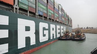 شركة إنقاذ ألمانية تحدد توقيتا لتعويم "سفينة" قناة السويس 