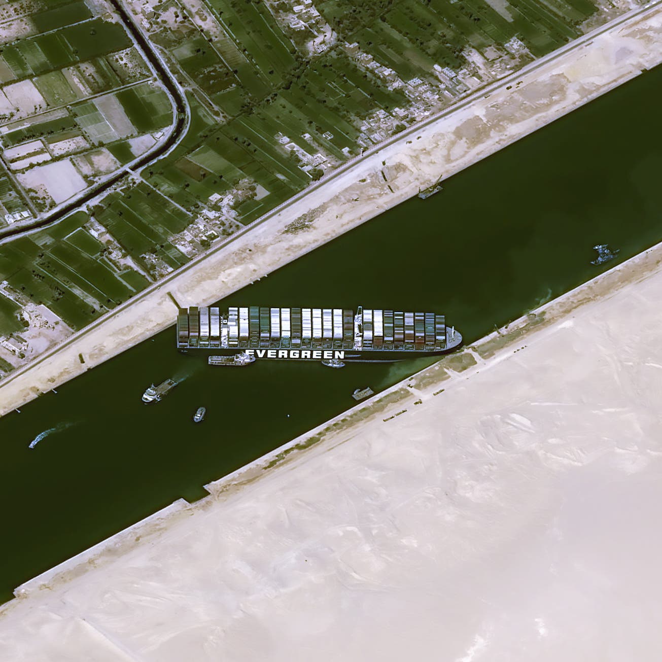 Strong winds not main reason for huge ship stranding in Suez Canal: Chairman