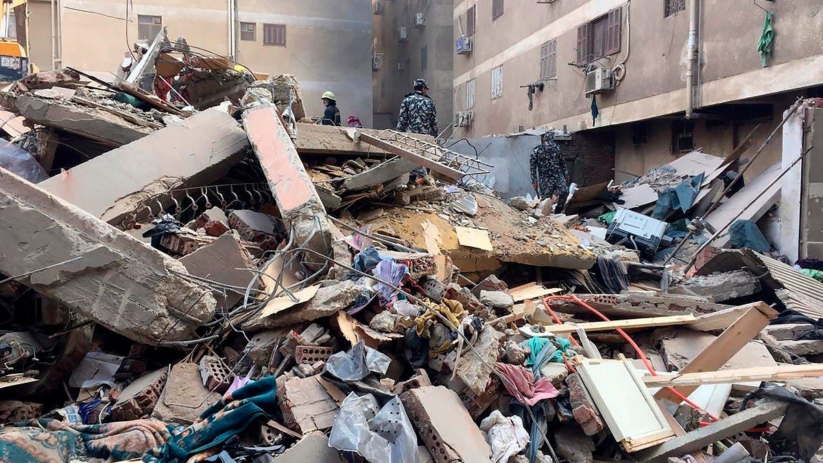 Death Toll Rises To 18 In Building Collapse In Egypt’s Cairo