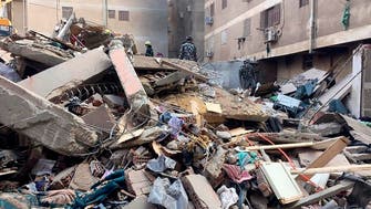 Death toll rises to 18 in building collapse in Egypt’s Cairo