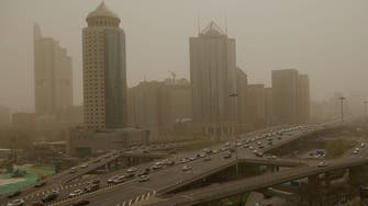 Beijing hit by hazardous sandstorm, second time in two weeks