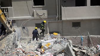 Egypt building collapse death doll climbs to 25