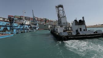 Ship blocking Suez Canal partially refloated, being secured for next steps