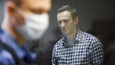 FILE PHOTO: Russian opposition politician Alexei Navalny attends a hearing to consider an appeal against an earlier court decision to change his suspended sentence to a real prison term, in Moscow, Russia February 20, 2021. (File photo: Reuters)