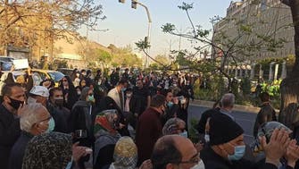 تجمع اعتراضی در تهران علیه امضاء قرارداد ایران و چین