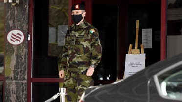 Ireland introduces hotel quarantine for airport arrivals, in Dublin. (Reuters)
