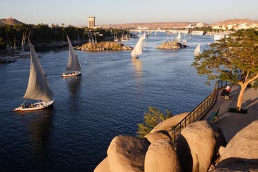 نهر النيل من الجهة المصرية (istock)