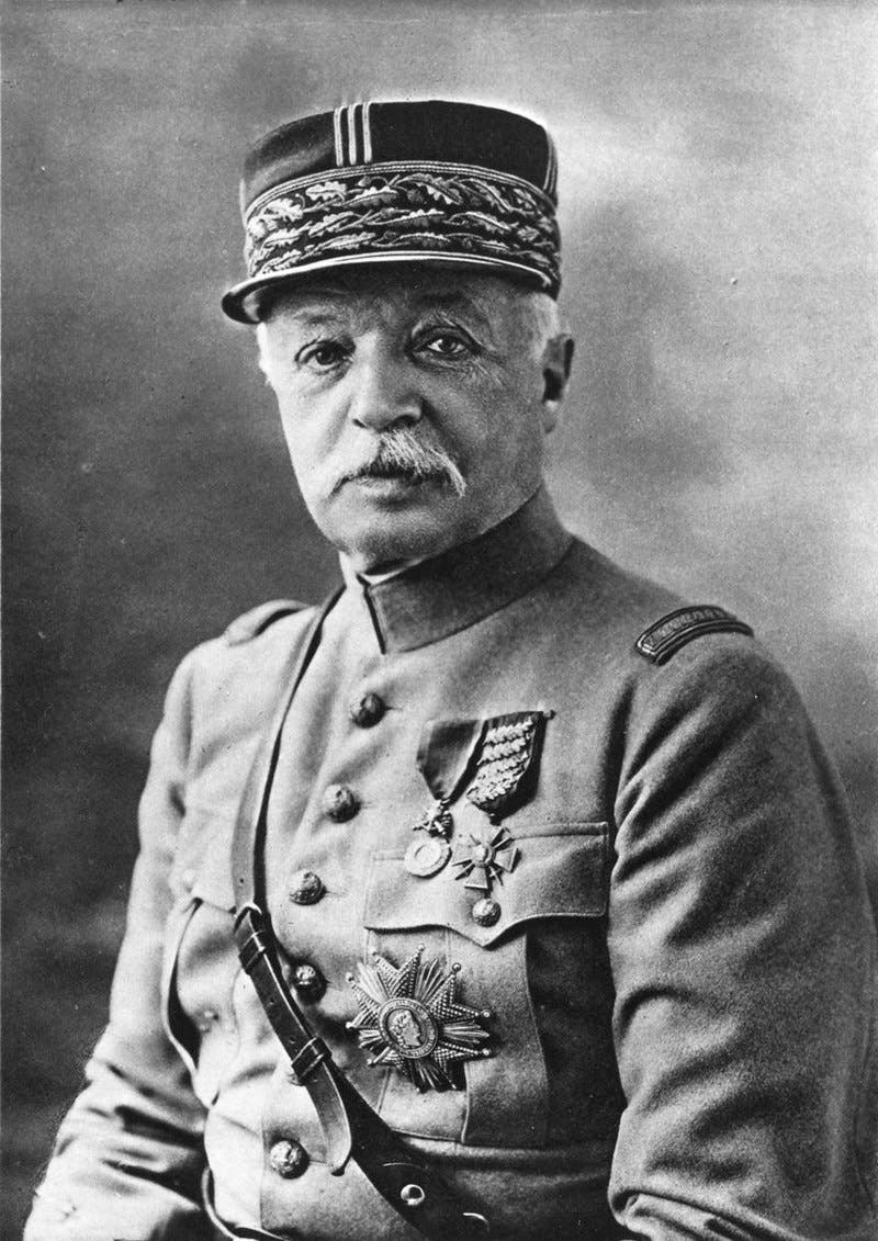Portrait of French General Emile Fayol