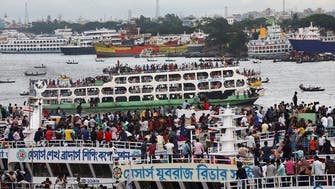 Rescue workers searching for survivors as Bangladesh ferry sinks in storm
