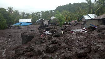 Dozens killed in flash floods, landslides in Indonesia, neighboring East Timor
