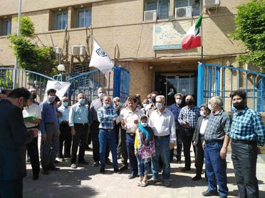 اعتراضات سراسری بازنشستگان در شهرهای مختلف ایران (4 آوریل 2021)