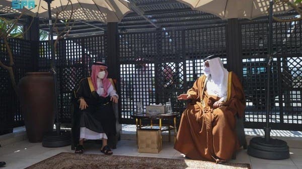 bahraini-pm-crown-prince-salman-bin-hamad-meets-saudi-fm-prince-faisal-in-manama
