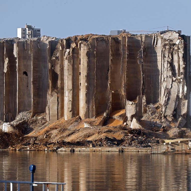 Grain silos at Lebanon’s Beirut Port must be demolished to avoid collapse: Experts