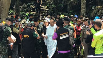 Divers rescue Thai Buddhist monk trapped in flooded cave for four days