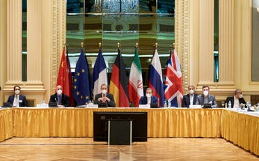 من اجتماعات فيينا حيث تعقد محادثات نووي إيران (أرشيفية- رويترز)