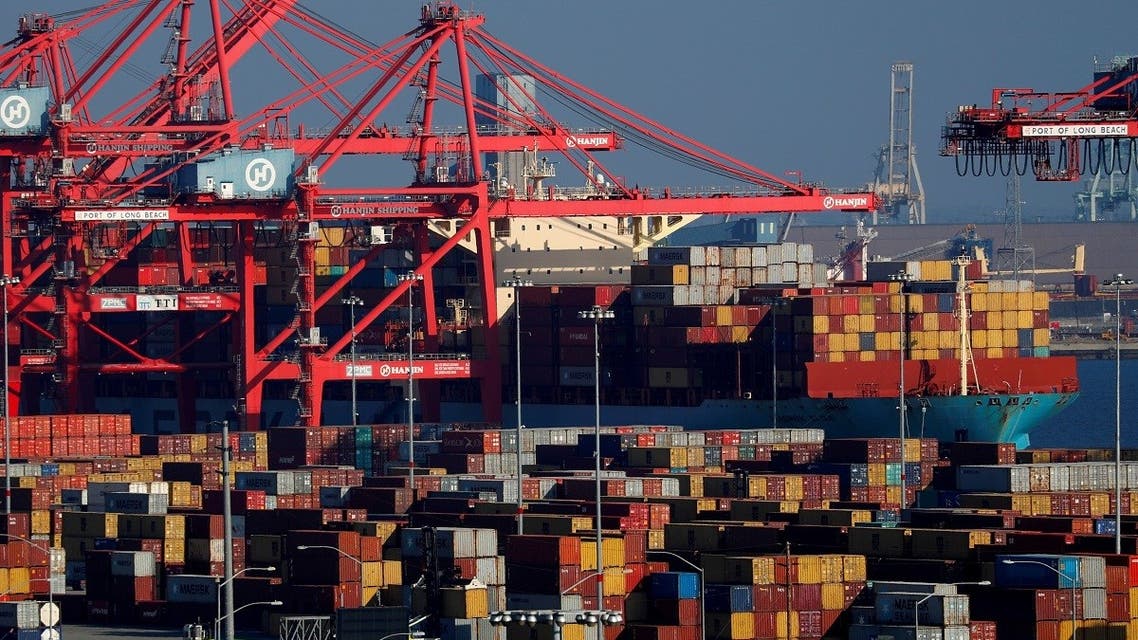 Ships and shipping containers are pictured at the port of Long Beach in Long Beach, California, US. (File photo; Reuters)