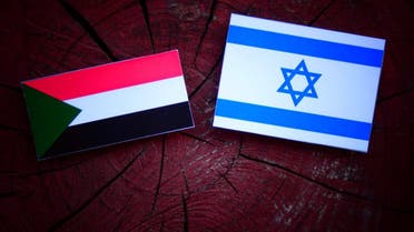 پرچم اسرائیل و سودان