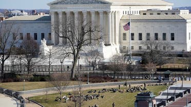 A view of the Supreme Court in Washington, Jan. 19, 2021. (Reuters)