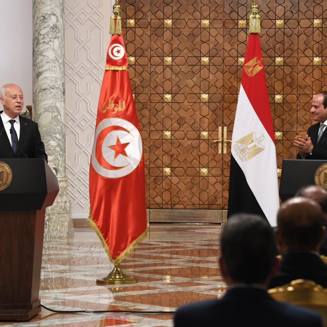 توافق مصري تونسي على مواجهة التدخلات وتجفيف منابع الإرهاب 