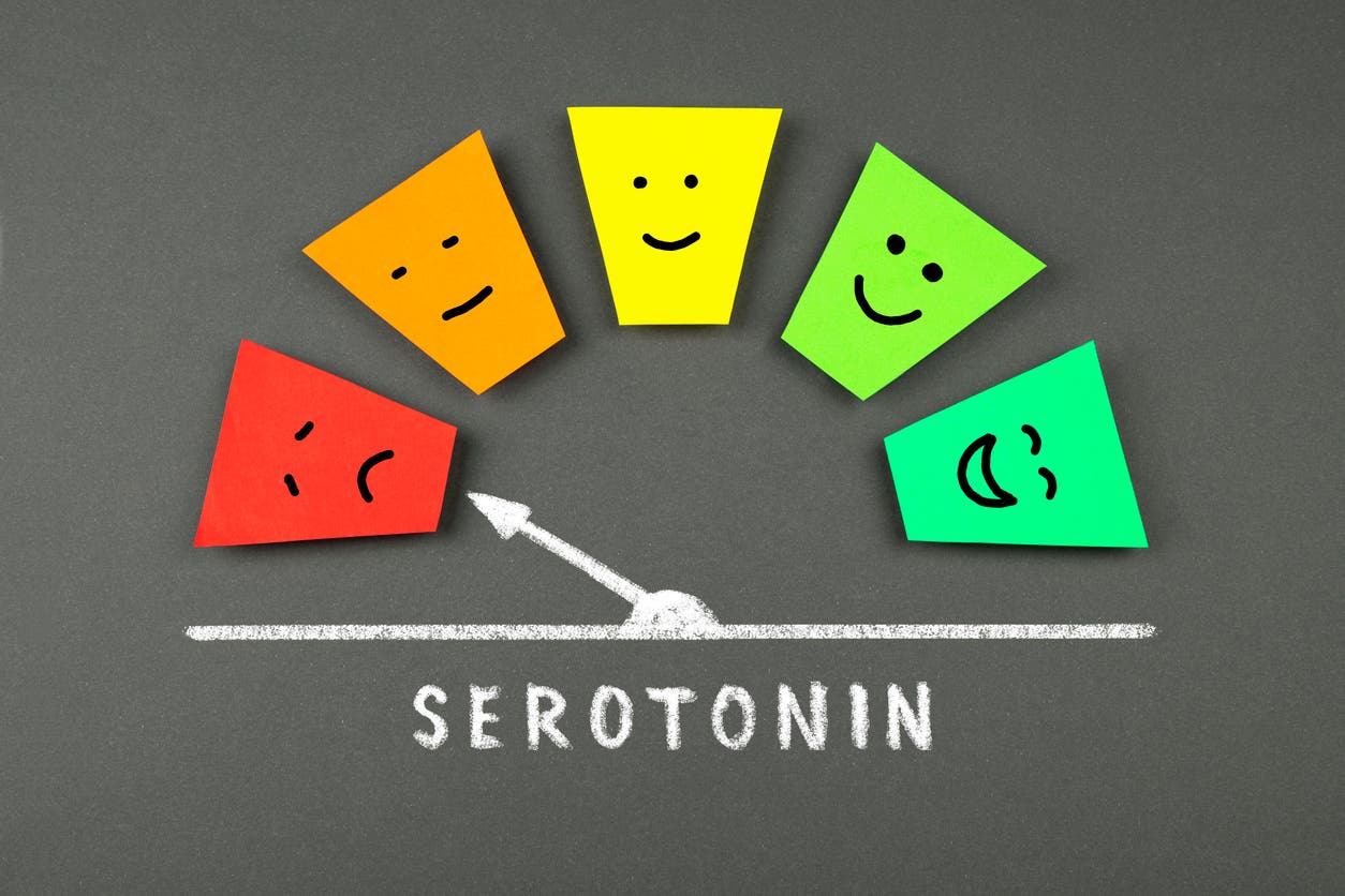 مستوى السيروتونين في الجسم مسؤول عن مستوى السعادة