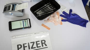 Doses of Pfizer coronavirus disease (COVID-19) vaccines are seen in a mass vaccination site supported by the federal government at the Miami Dade College North Campus in Miami, Florida, US, March 10, 2021. (File photo: Reuters)