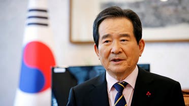FILE PHOTO: South Korea's Prime Minister Chung Sye-kyun speaks during an interview with Reuters in Seoul, South Korea, January 28, 2021. (File photo: Reuters)