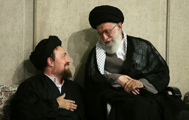 حسن خمینی اور علی خامنہ ای  