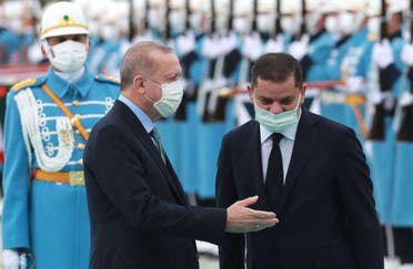 أردوغان والدبيبة