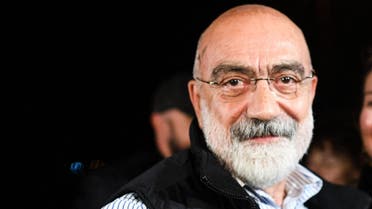 Turkish journalist and writer Ahmet Altan reacts after being realised on November 4, 2019. A Turkish court ordered journalist Ahmet Altan to be released on November 4, 2019, under judicial supervision despite sentencing him to more than 10 years in prison, state news agency Anadolu reported. He was accused of links to the group blamed for the country's failed coup in 2016. Journalist Nazli Ilicak was also to be released after having her own life sentence overturned, Anadolu said.