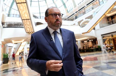 Alain Bejjani, CEO of the Majid Al Futtaim Group, talks to The Associated Press at the Mall of the Emirates in Dubai, United Arab Emirates, on April 15, 2021. (AP)