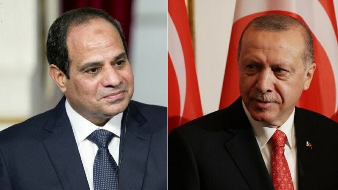 Recep Tayyip Erdoğan and Abduaftah alsisi
