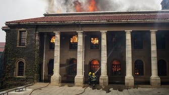 South Africa wildfire forces evacuation of university students