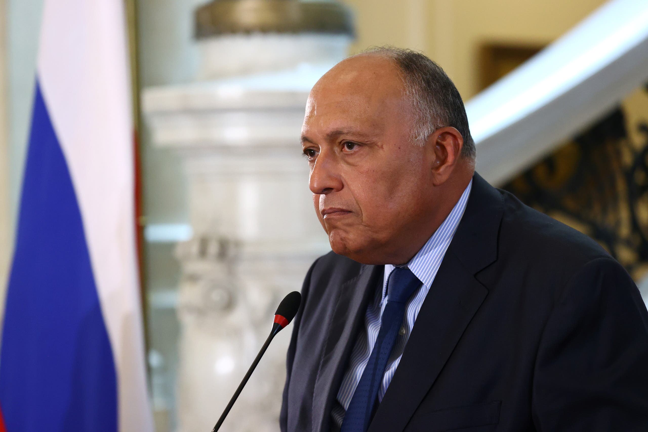 Egyptian Foreign Minister Sameh Shoukry