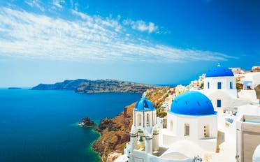 سانتوريني في اليونان