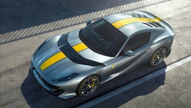 Ferrari’s latest limited-edition special series is seen in this handout photo obtained by Reuters on April, 21, 2021. (Ferrari/Handout via Reuters)