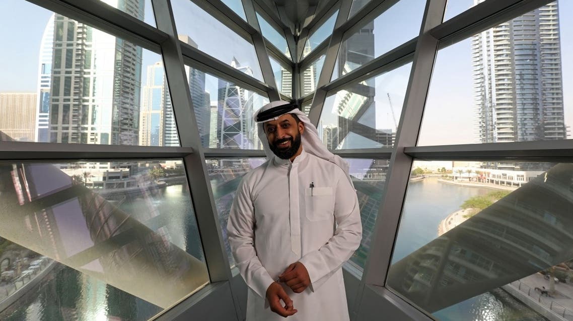 Ahmed Bin Sulayem, executive chairman of Dubai Multi Commodities Centre (DMCC), poses for a photograph at the Dubai Diamond Exchange in Dubai, United Arab Emirates. (Reuters)
