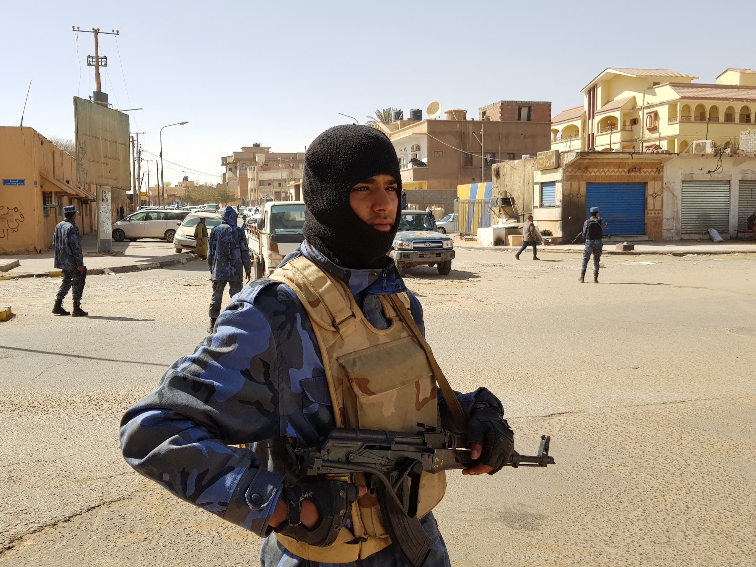 عناصر من الجيش الليبي في سبها جنوب ليبيا - فرانس برس أرشيفية