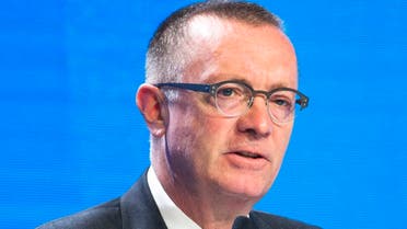 Jeffrey Feltman speaks at an international security conference in Moscow, Russia, April 27, 2016. (AP)